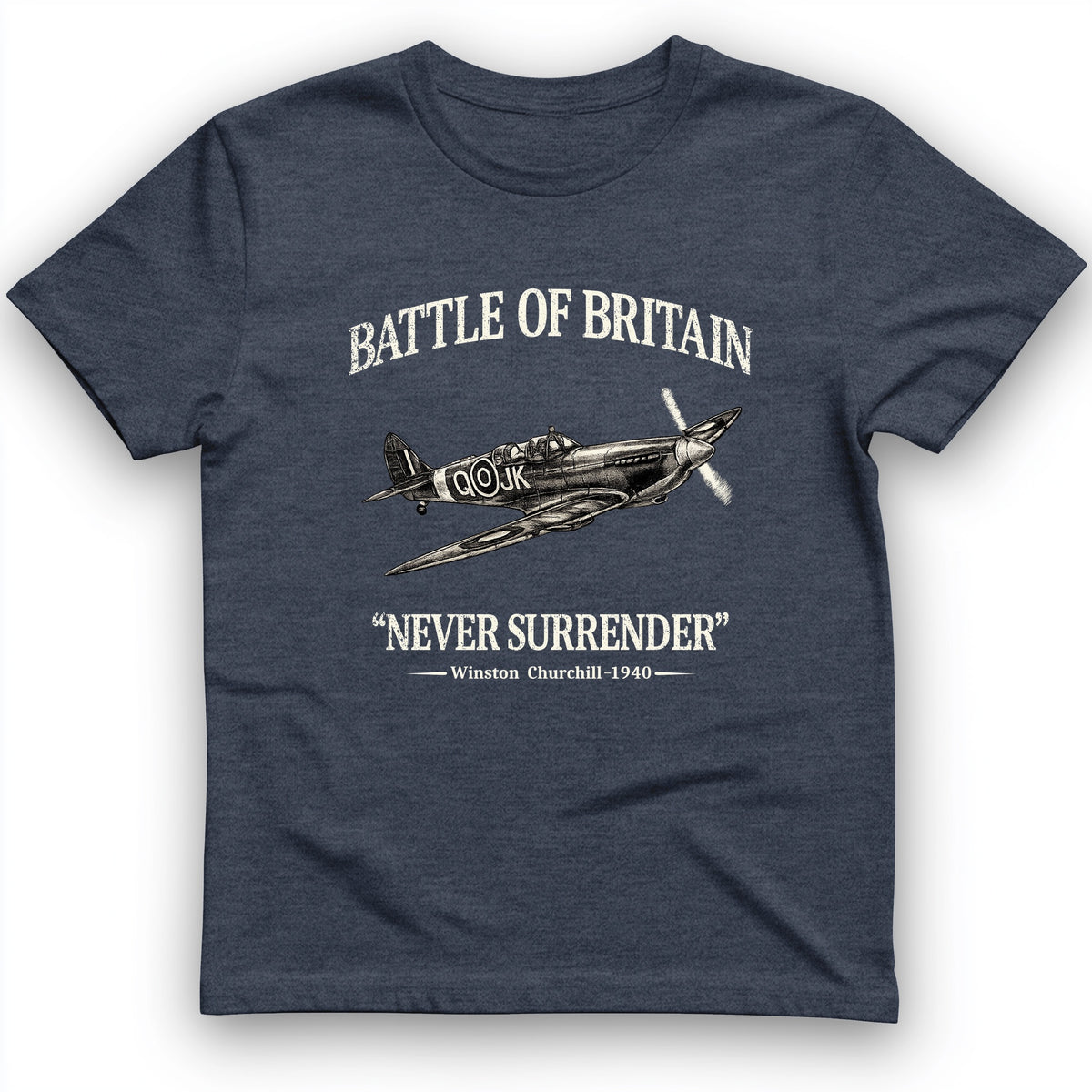 Battle of Britain Never Surrender T-Shirt