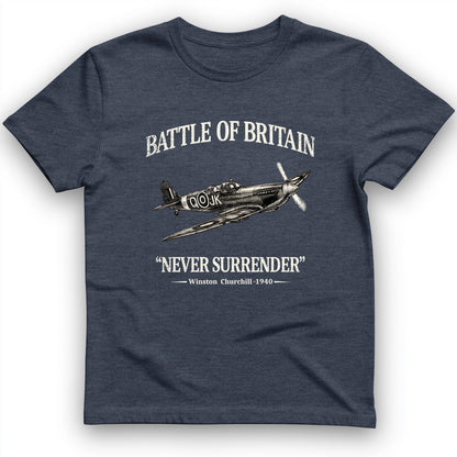 Battle of Britain Never Surrender T-Shirt