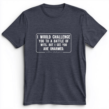 Battle of Wits Premium Tee