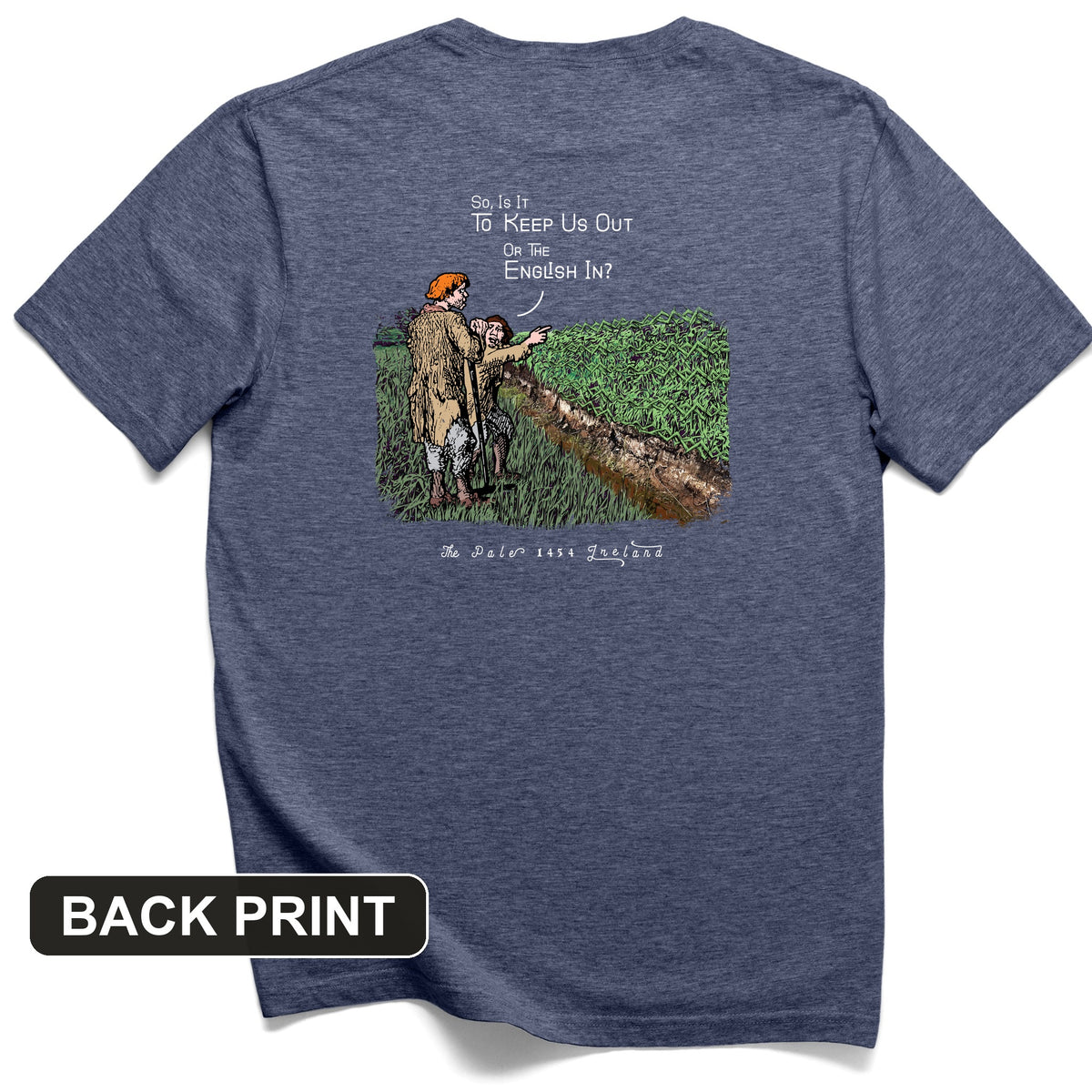 Beyond The Pale Back Print T-Shirt