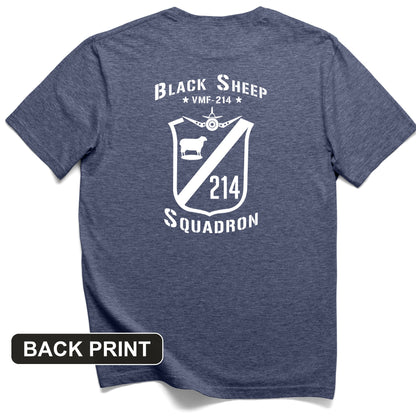 Black Sheep Back Print T-Shirt