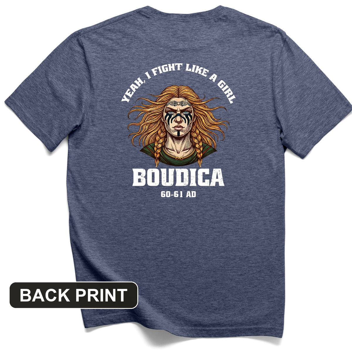 Boudica Back Print T-Shirt