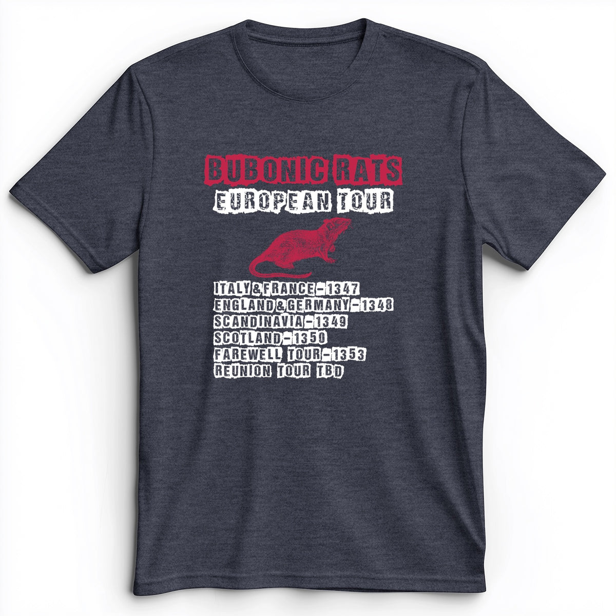 Bubonic Rats European Tour Premium Tee