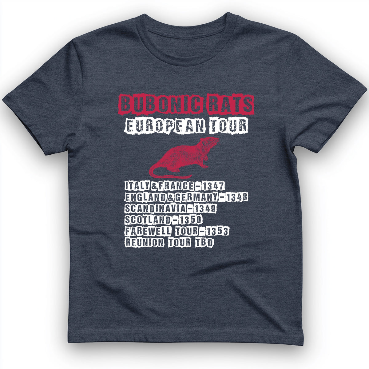 Bubonic Rats European Tour T-Shirt