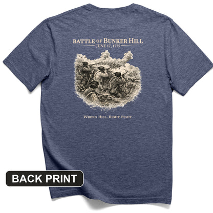 Bunker Hill Back Print T-Shirt