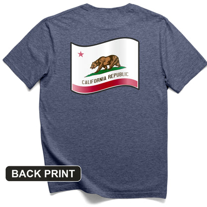California Republic Back Print T-Shirt