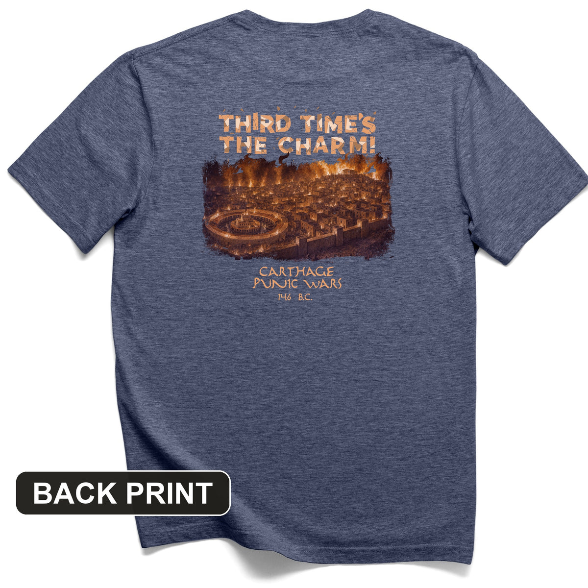 Carthage Back Print T-Shirt