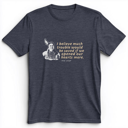 Chief Joseph Open Hearts Premium Tee