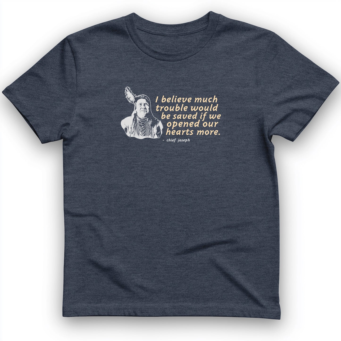 Chief Joseph Open Hearts T-Shirt