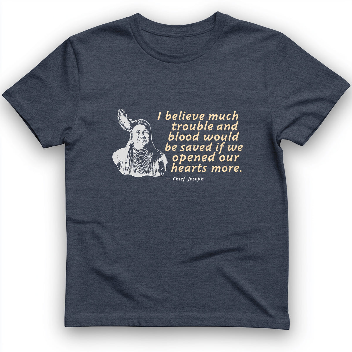 Chief Joseph Open Hearts T-Shirt