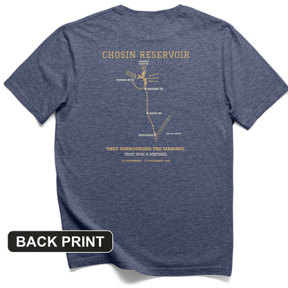 Chosin Reservoir Back Print T-Shirt