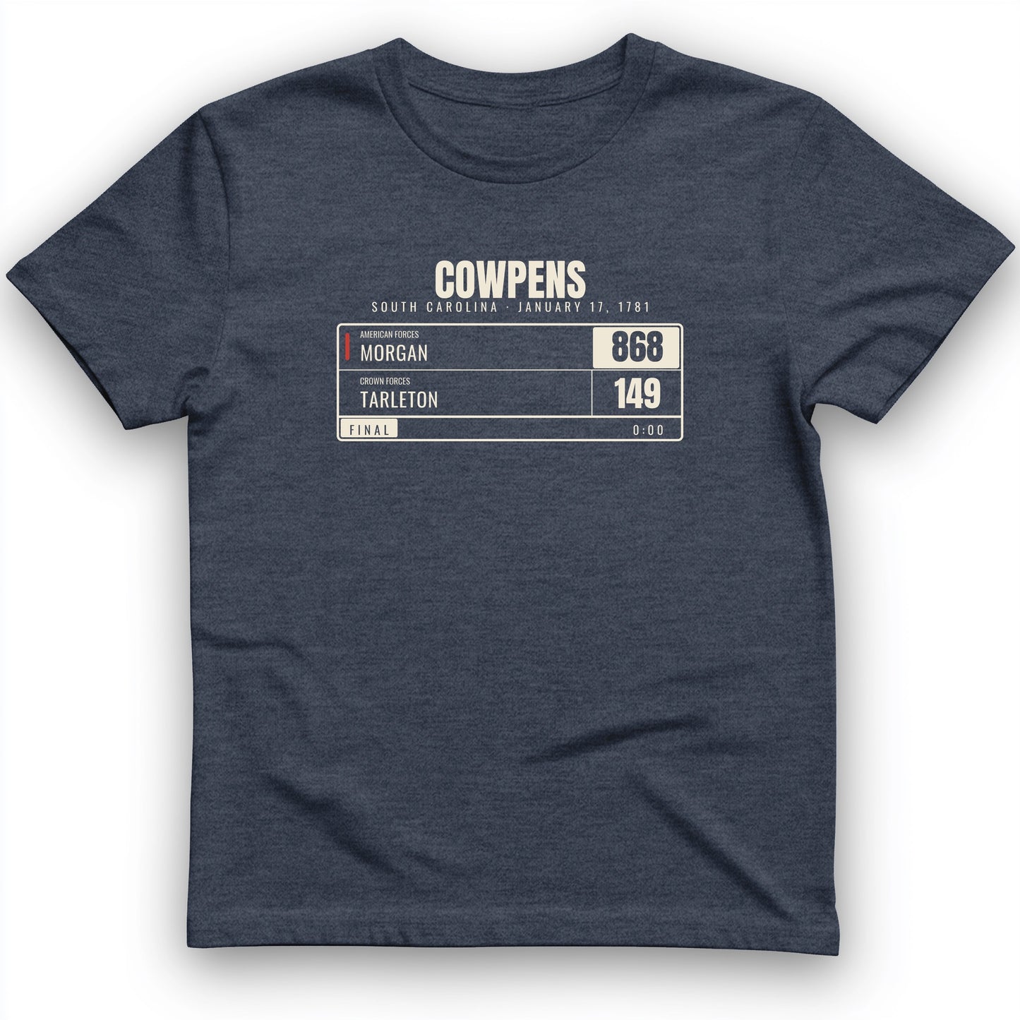 Cowpens Scoreboard T-Shirt