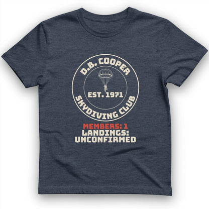 DB Cooper Skydiving Club T-Shirt