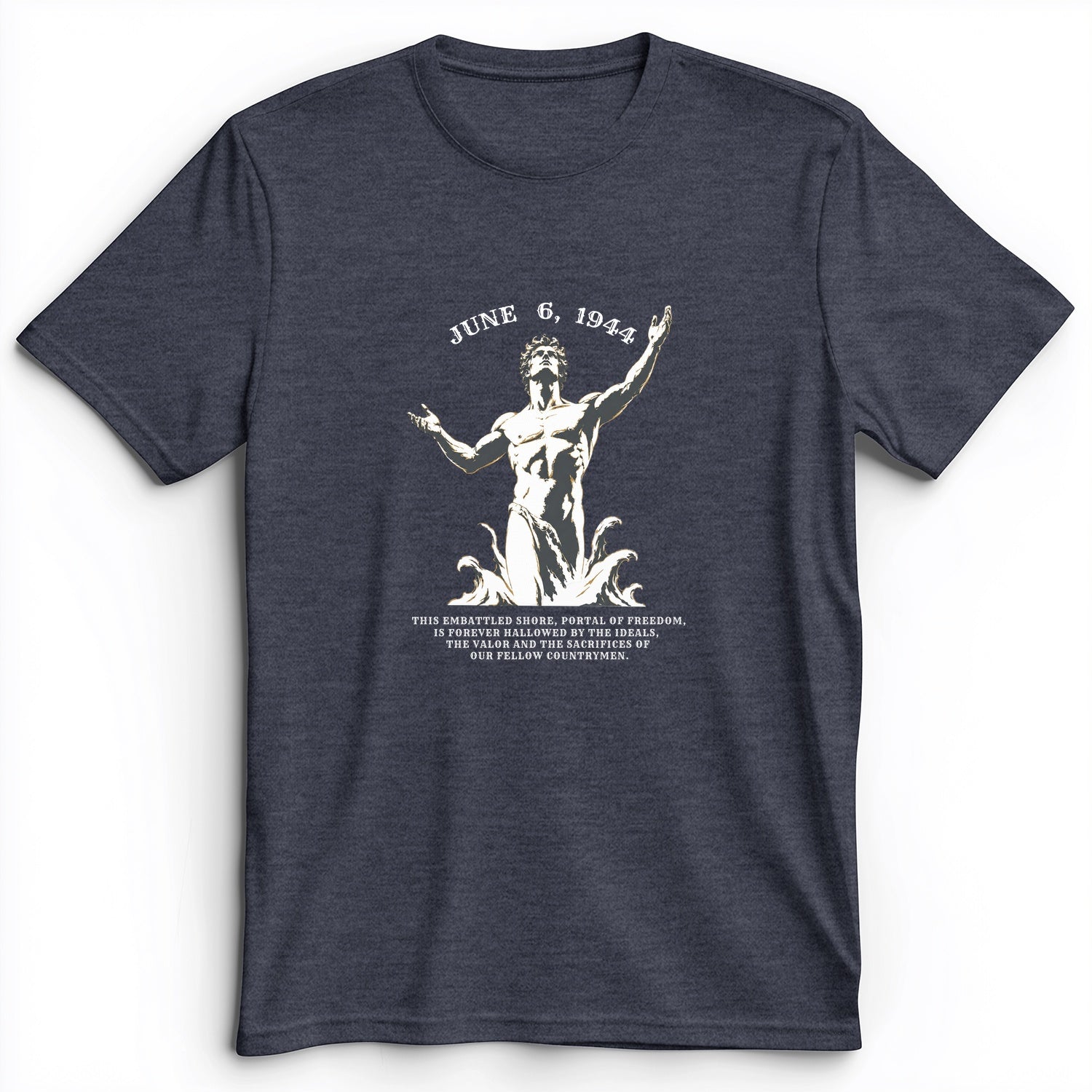 Dday Statue Premium Tee