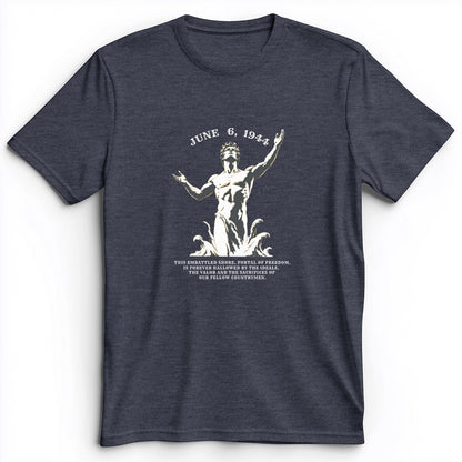 Dday Statue Premium Tee