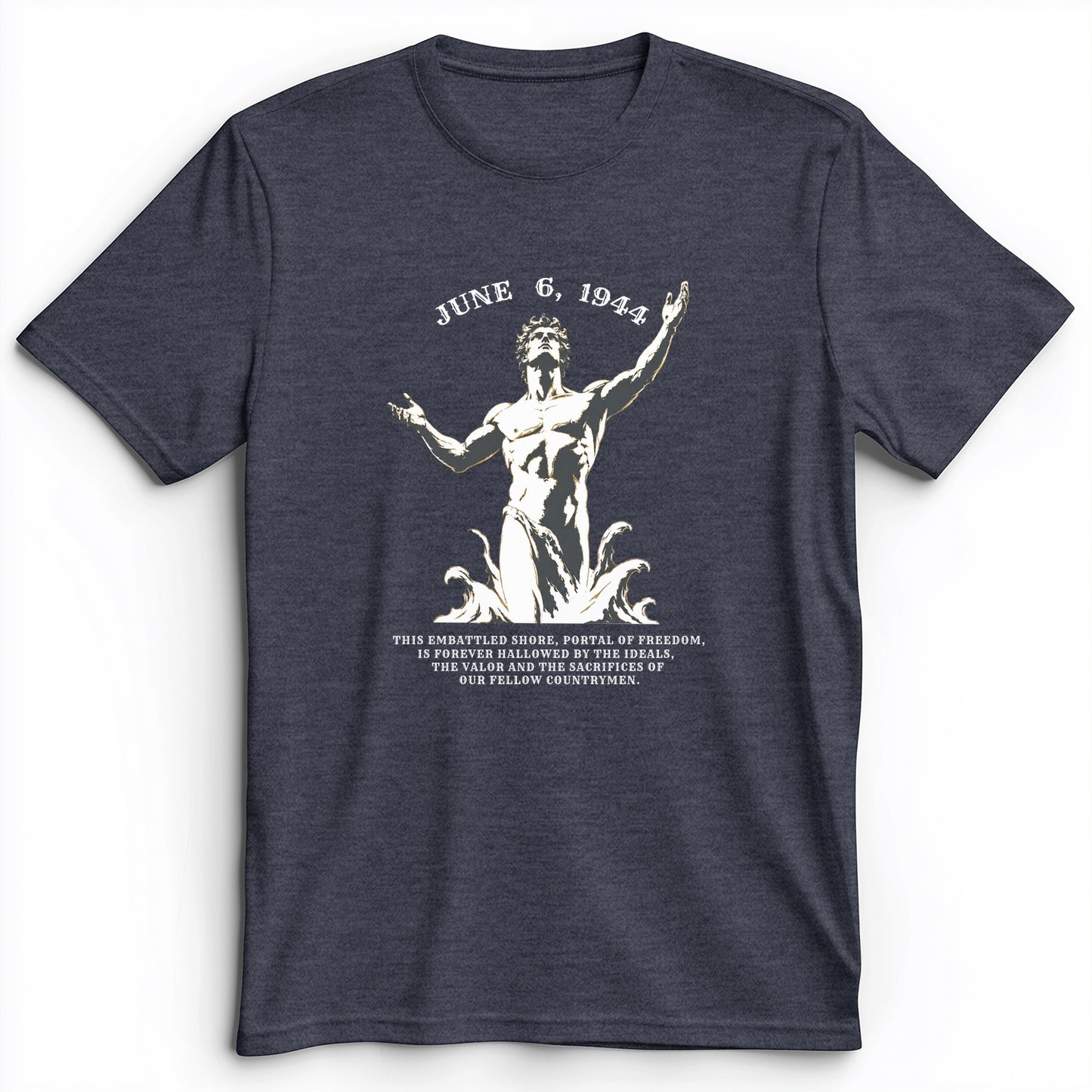 Dday Statue Premium Tee