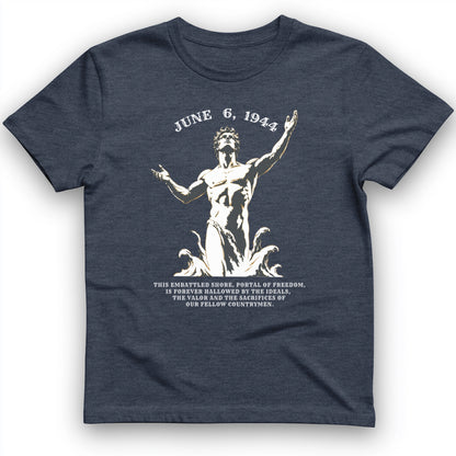Dday Statue T-Shirt