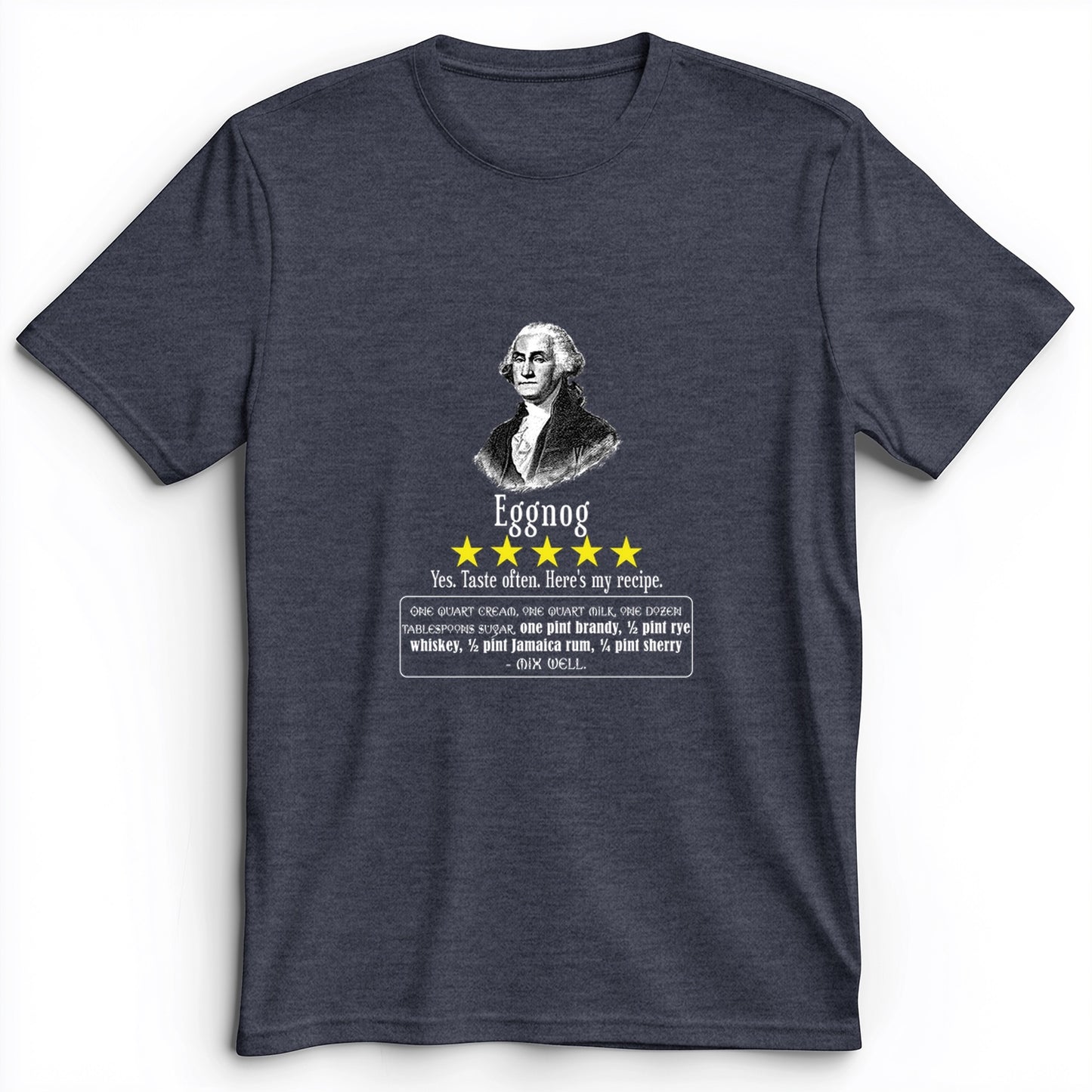 Eggnog George Washington Premium Tee