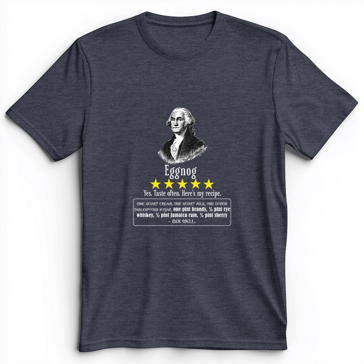 Eggnog George Washington Premium Tee
