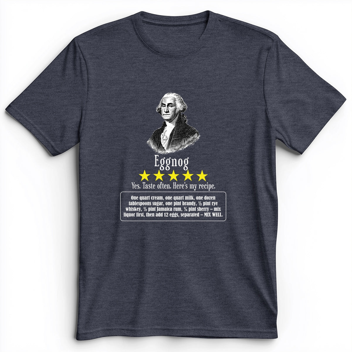 Eggnog George Washington Premium Tee