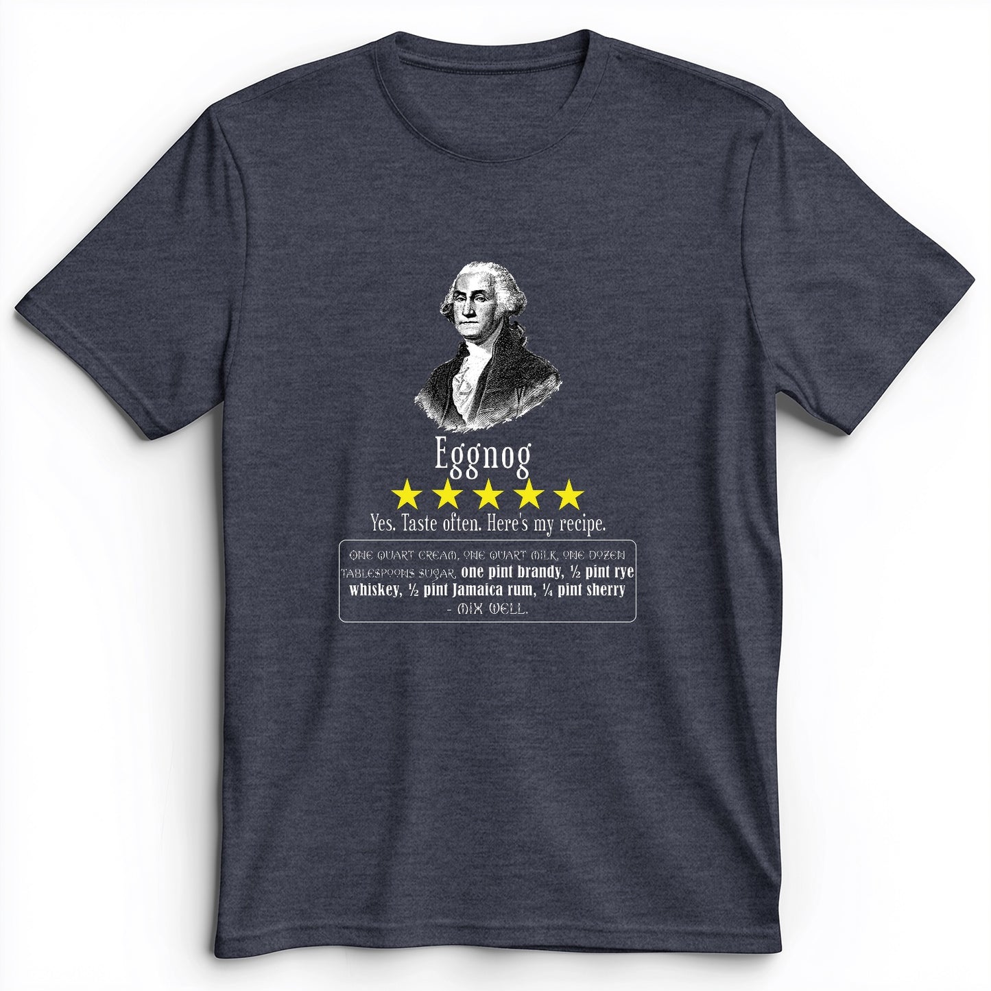 Eggnog George Washington Premium Tee