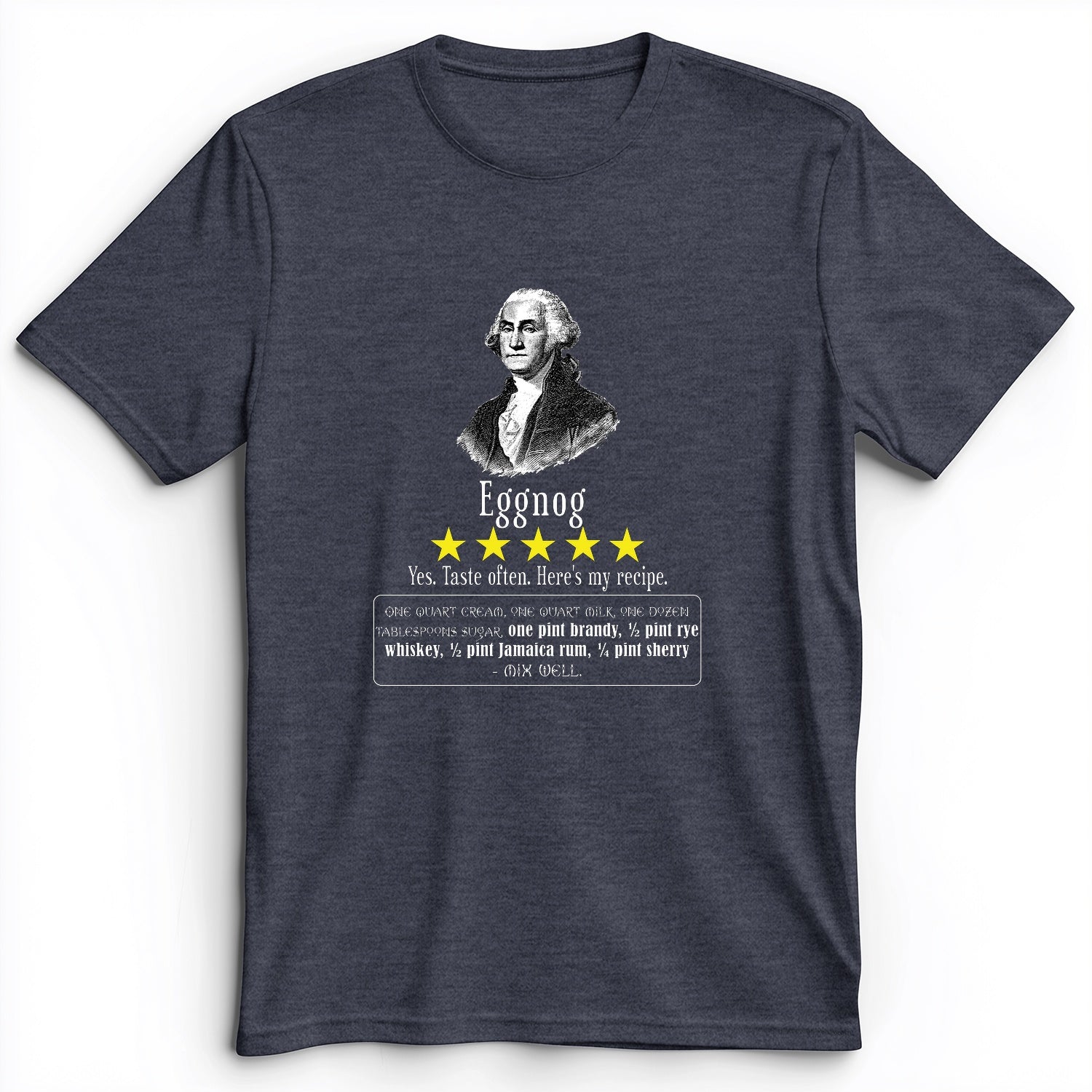 Eggnog George Washington Premium Tee