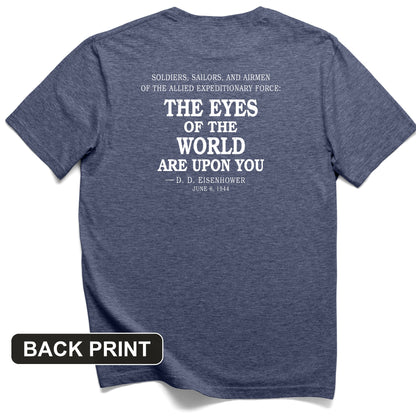 Eyes of the World Back Print T-Shirt