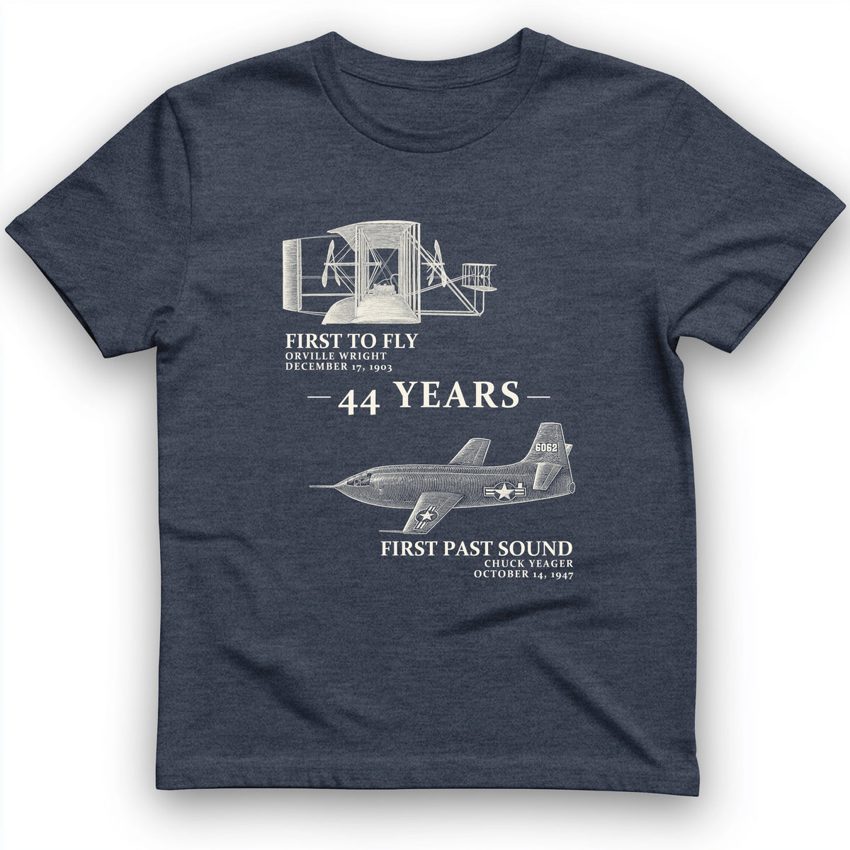 First To Fly - First Past Sound T-Shirt