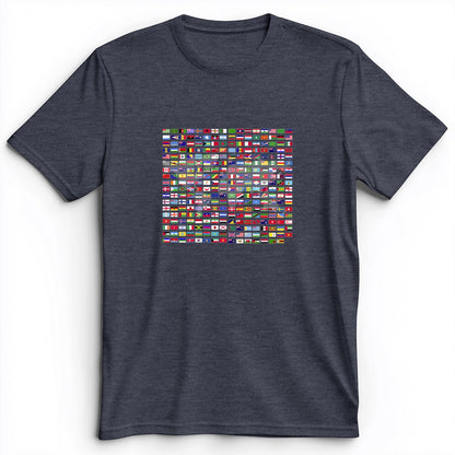 Flags of the World Premium Tee