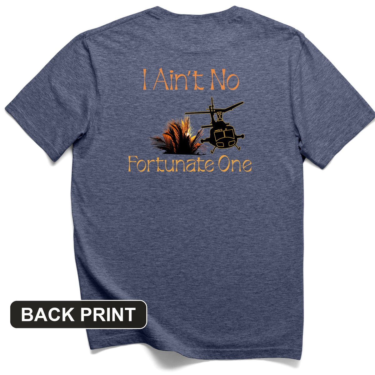 Fortunate Son Back Print T-Shirt