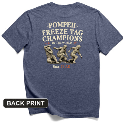 Freeze Tag Back Print T-Shirt