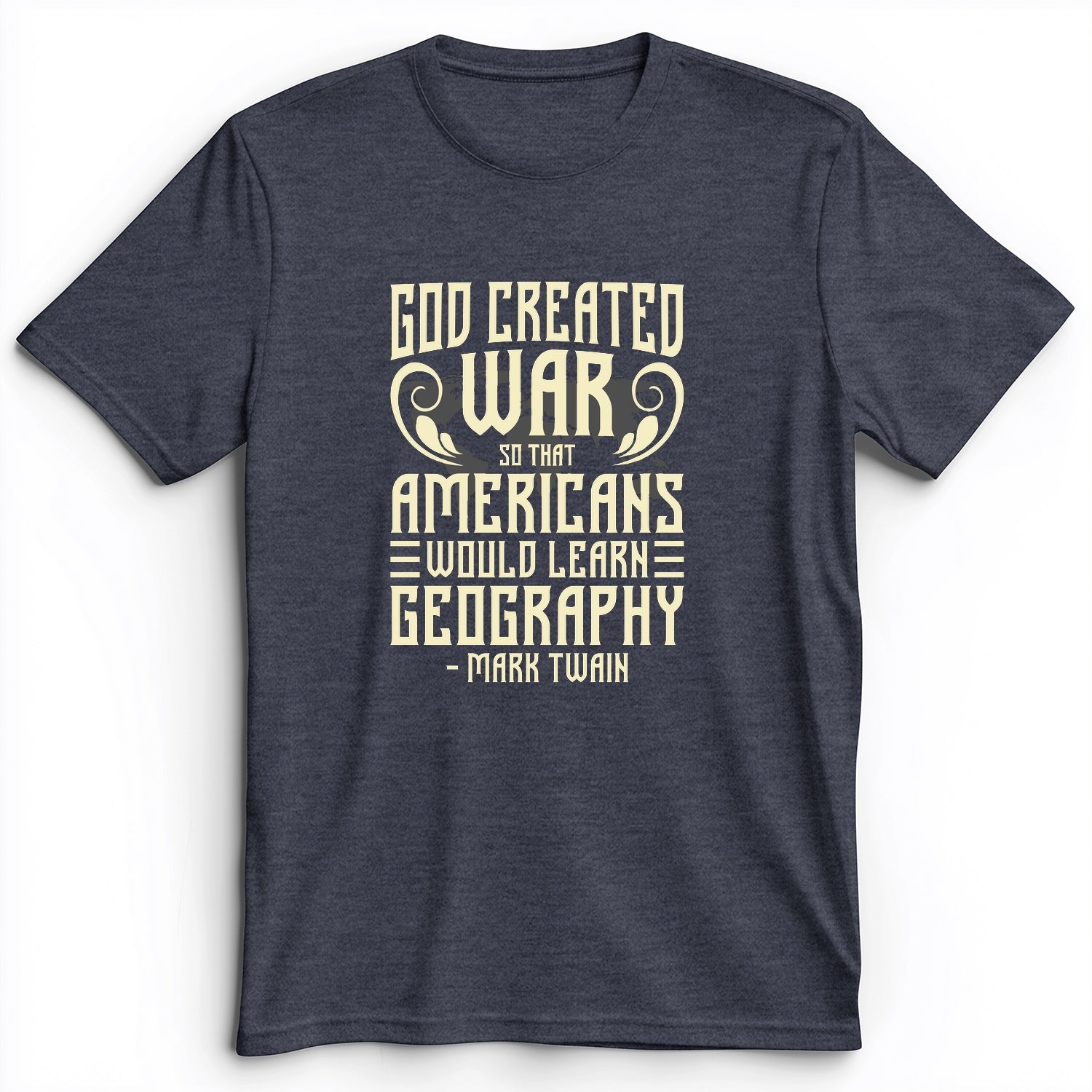 God Created War Premium Tee
