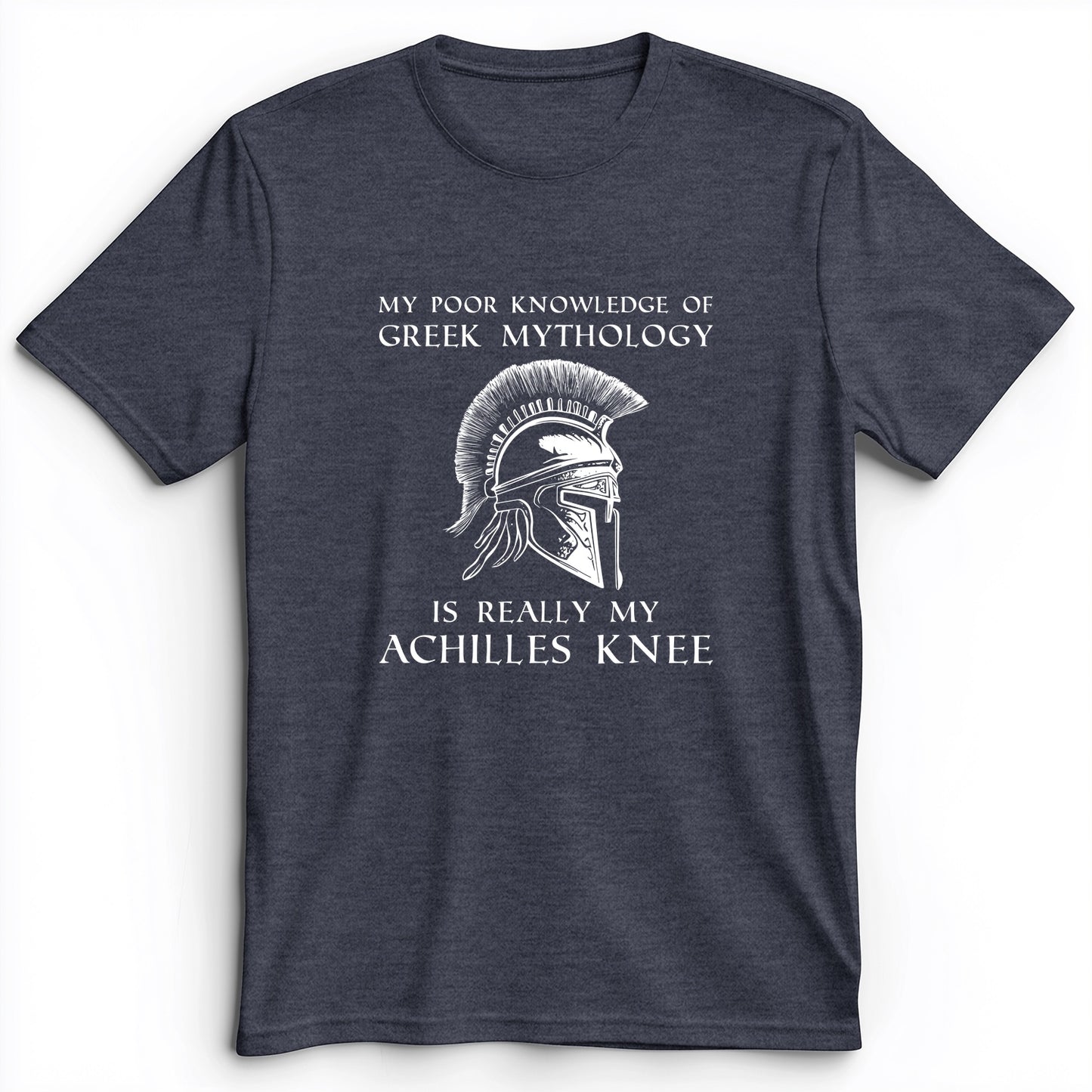 Greek Mythology Achilles Knee Premium Tee