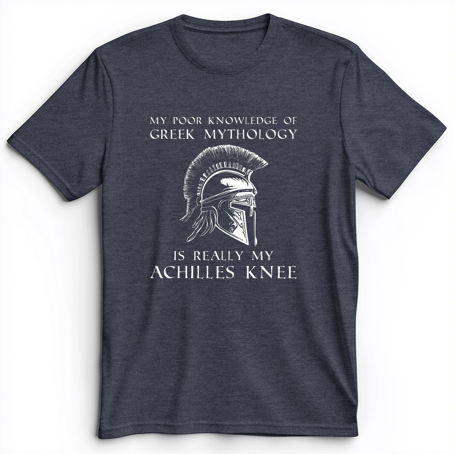 Greek Mythology Achilles Knee Premium Tee