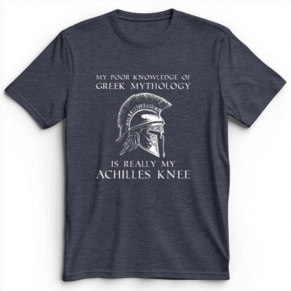Greek Mythology Achilles Knee Premium Tee