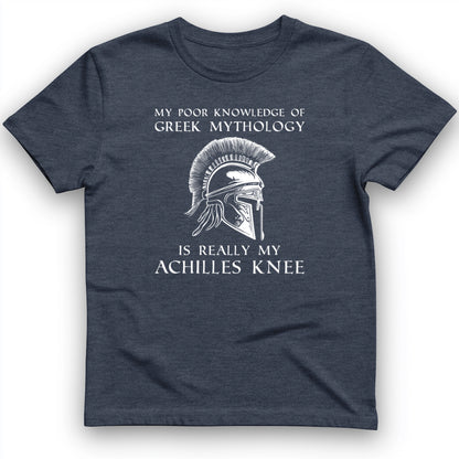 Greek Mythology Achilles Knee T-Shirt