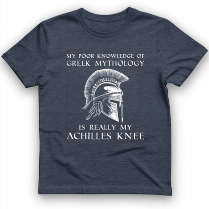 Greek Mythology Achilles Knee T-Shirt
