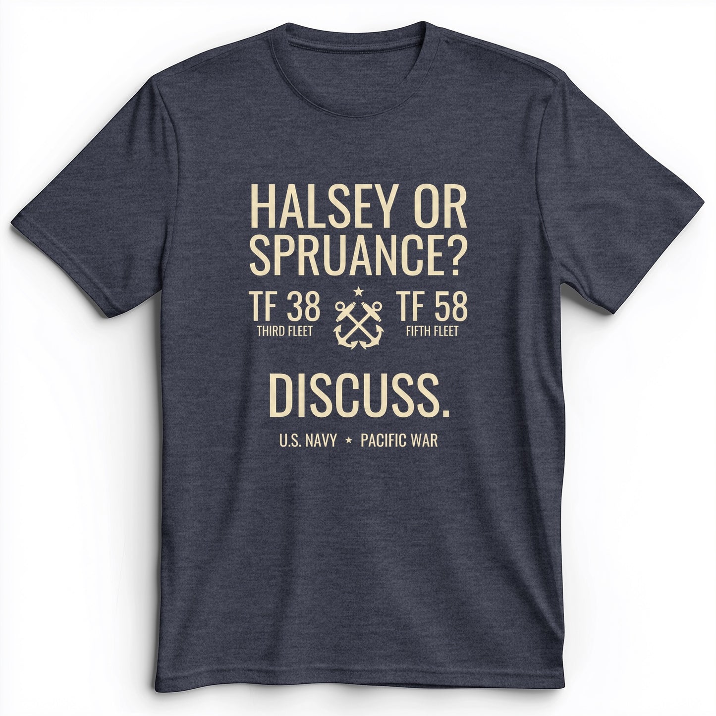 Halsey or Spruance Discuss Premium Tee