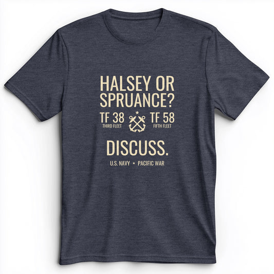 Halsey or Spruance Discuss Premium Tee