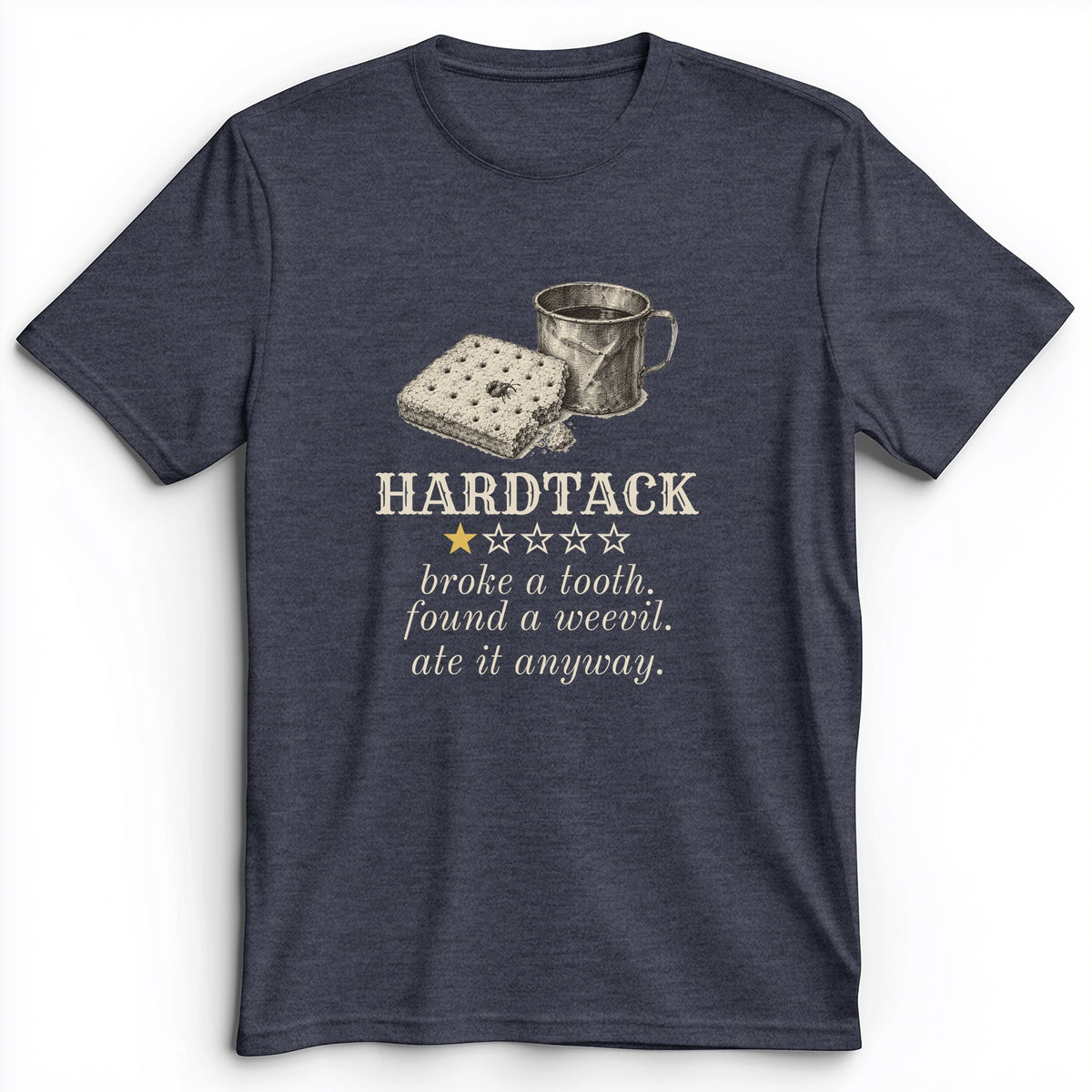 Hardtack One Star Review Premium Tee