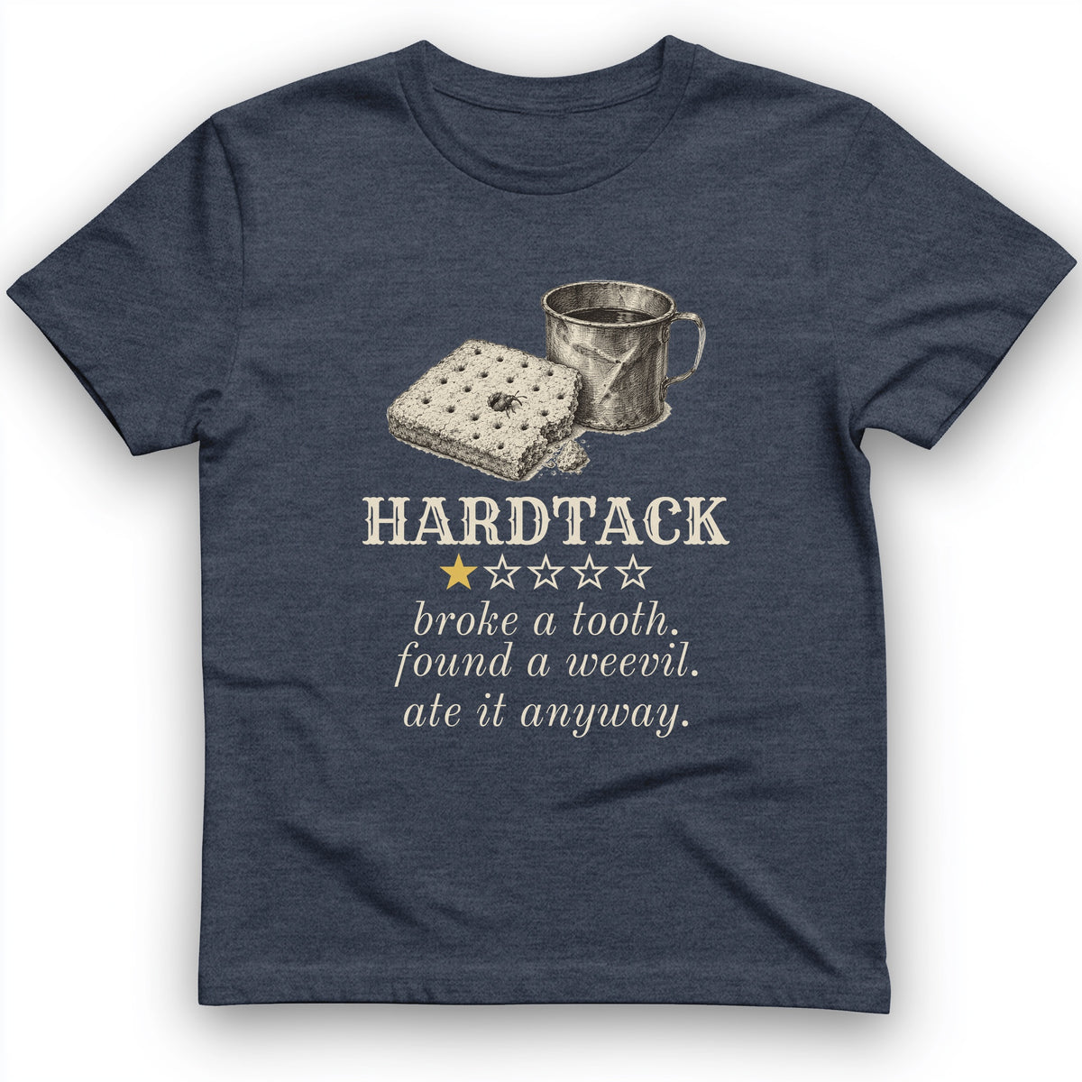Hardtack One Star Review T-Shirt
