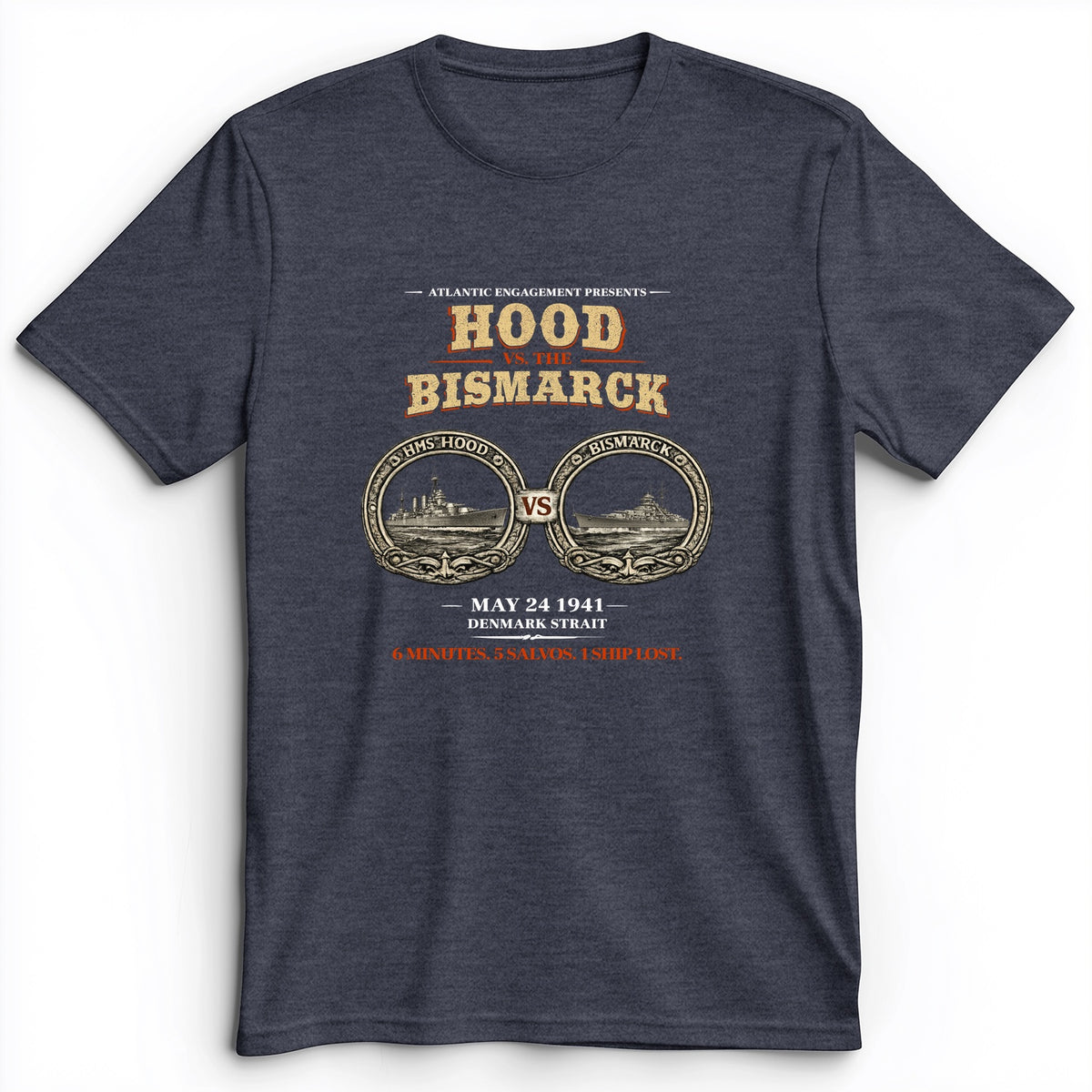 Hood vs Bismarck Premium Tee