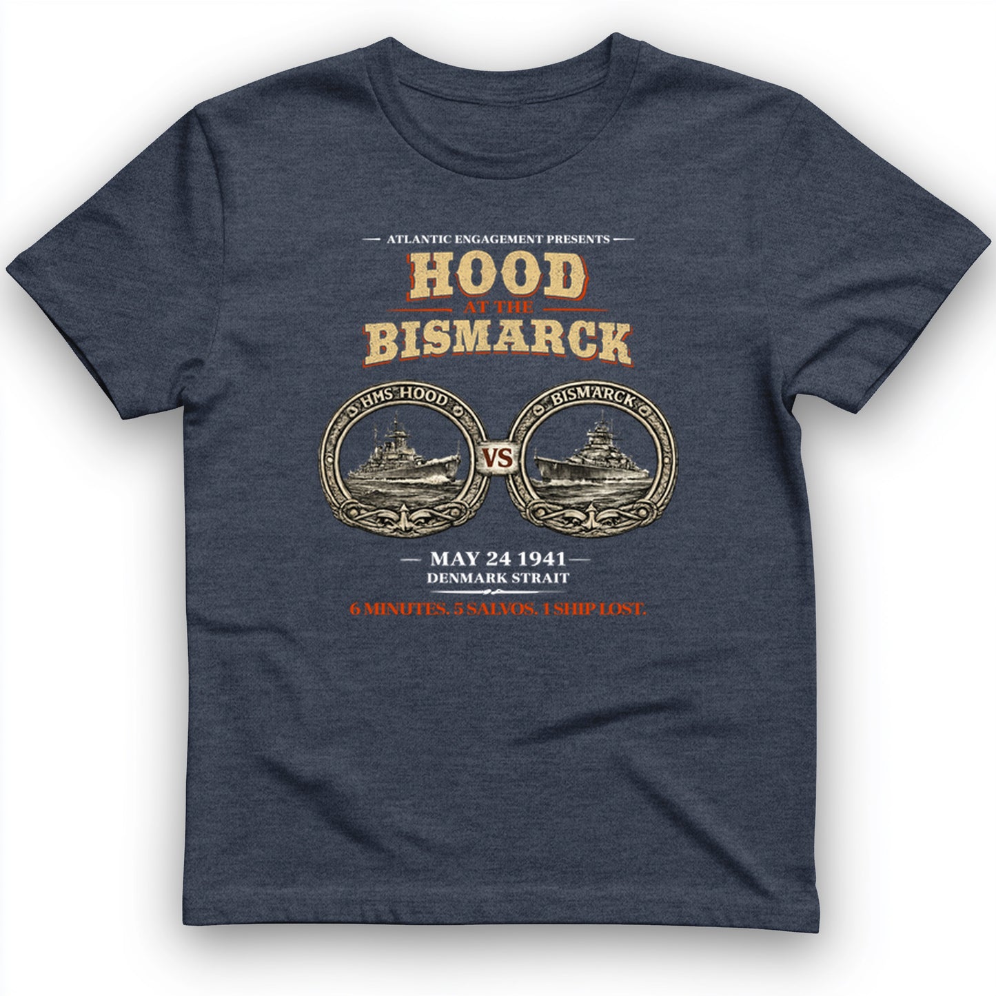 Hood vs Bismark T-Shirt