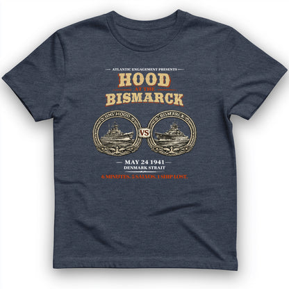 Hood vs Bismark T-Shirt