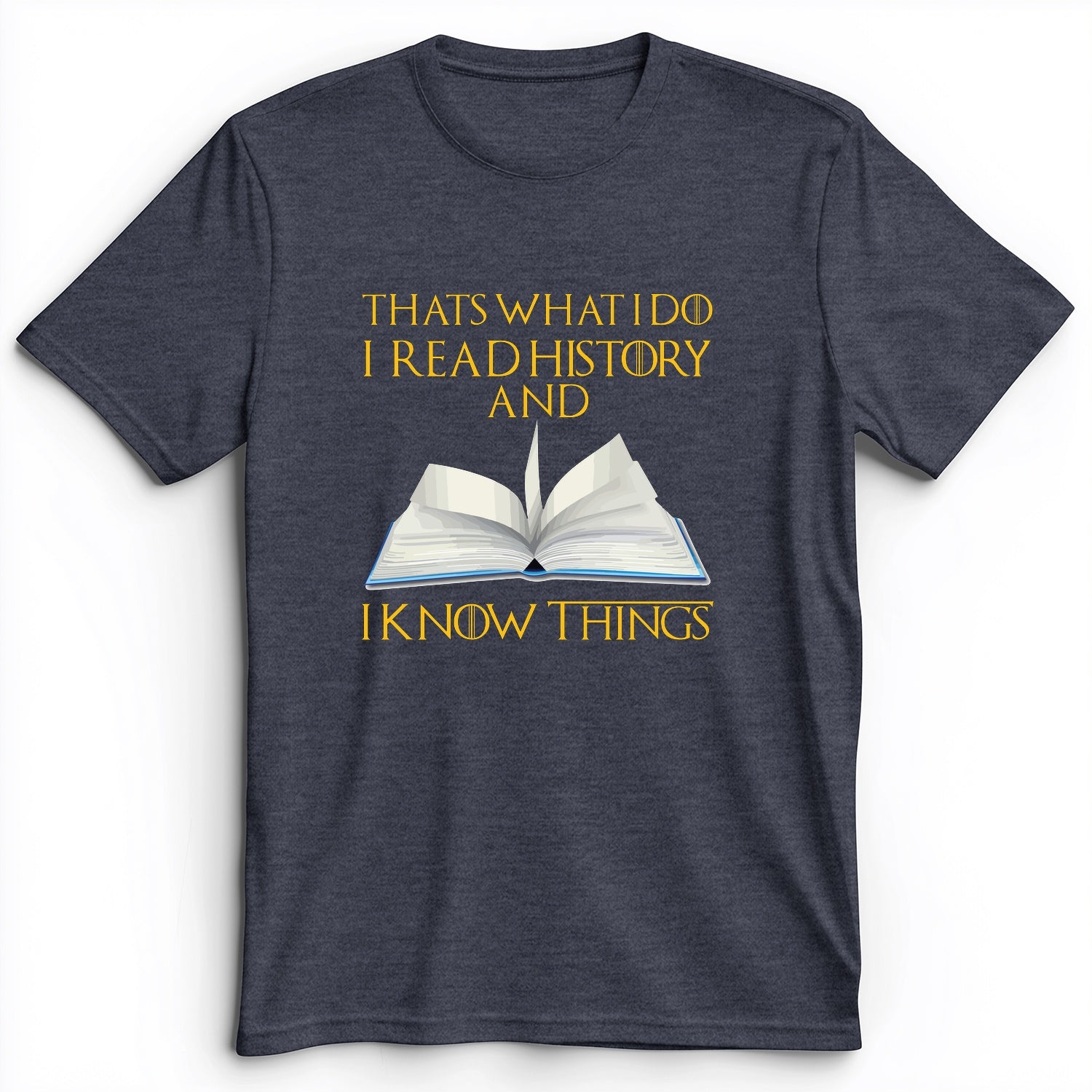I Read History Premium Tee