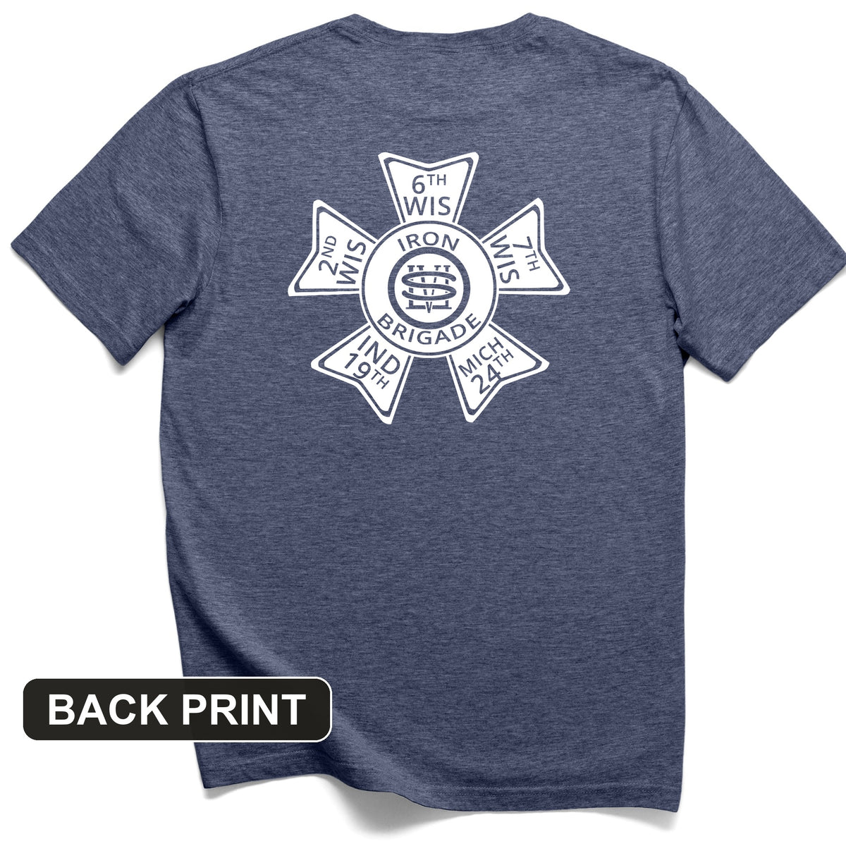 Iron Brigade Back Print T-Shirt