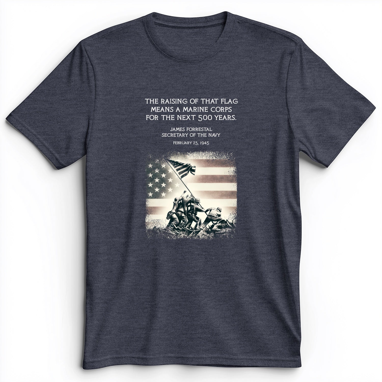 Iwo Jima Flag Premium Tee