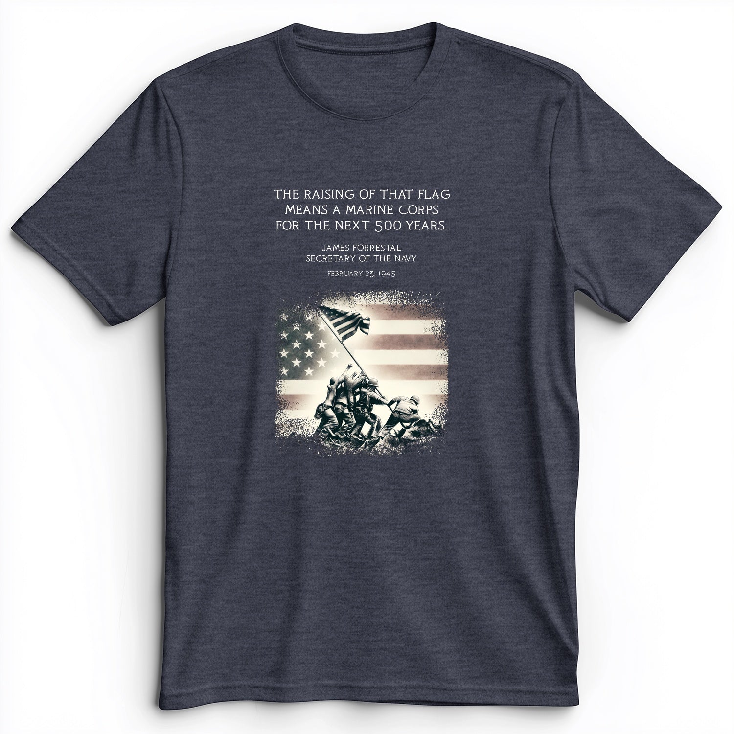Iwo Jima Flag Premium Tee