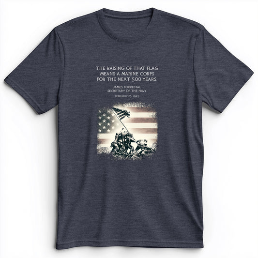 Iwo Jima Flag Premium Tee