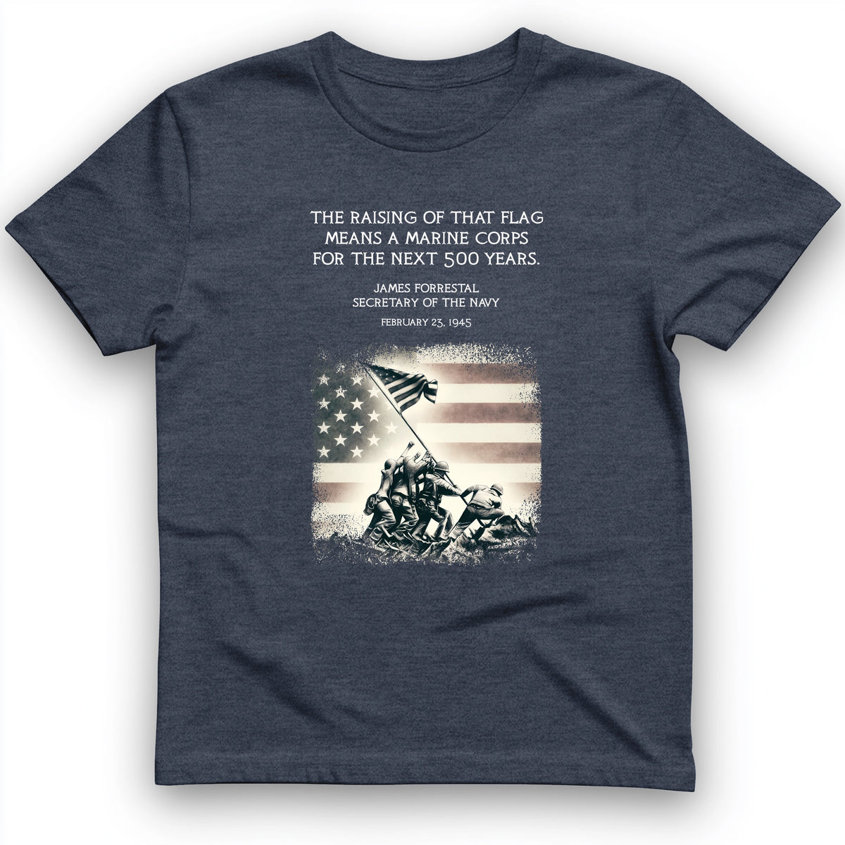 Iwo Jima Flag T-Shirt